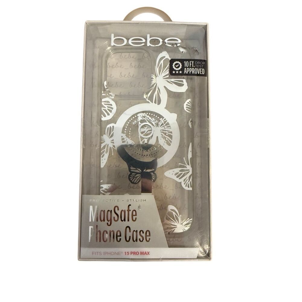 Brand New Bebe MagSafe Phone Case fits 15 Pro Max Protective Outer Case